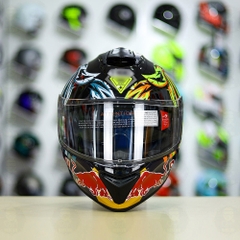 Mũ Fullface EGO E81 Đen Bóng + Dán Tem Decal Shoei KURAMA FREESHIP