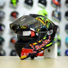 Mũ Fullface EGO E81 Đen Bóng + Tem Shoei KURAMA Dạ Tiệc FREESHIP