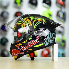 Mũ Fullface EGO E81 Đen Bóng + Tem Shoei KURAMA Dạ Tiệc FREESHIP