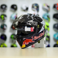 Mũ Fullface EGO E81 Đen Bóng + Dán Tem Decal SHOEI M93 V2 Silver FREESHIP