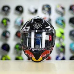 Mũ Fullface EGO E81 Đen Bóng + Dán Tem Decal SHOEI M93 V2 Silver FREESHIP