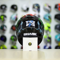 Mũ Fullface EGO E81 Đen Bóng + Dán Tem Decal Shark Race Pro Lorenzo FREESHIP