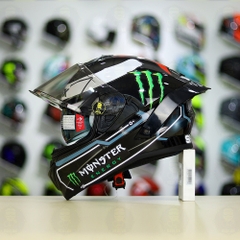 Full Combo Mũ EGO E81 Tem Decal SHARK Race Pro Lorenzo FREESHIP