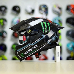 Full Combo Mũ EGO E81 Tem Decal SHARK Race Pro Lorenzo FREESHIP