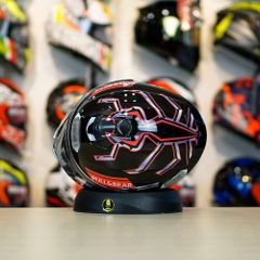 Mũ Fullface EGO E81 Đen Bóng + Tem Decal Shoei M93 V1 FREESHIP