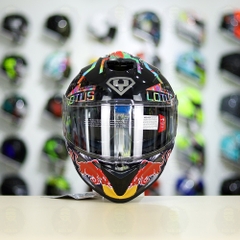 Mũ Fullface EGO E81 Đen Bóng + Dán Tem Decal Shoei M93 Water Color FREESHIP