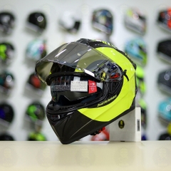 Mũ Fullface EGO E81 Đen Bóng + Dán Tem Decal AGV Soleluna 2018 FREESHIP