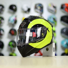 Mũ Fullface EGO E81 Đen Bóng + Dán Tem Decal AGV Soleluna 2018 FREESHIP