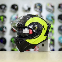 Mũ Fullface EGO E81 Đen Bóng + Tem Decal AGV SOLELUNA 2018 FREESHIP