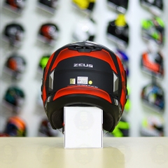 Full Bộ Mũ Zeus 613b + Mái Che + Hàm Camo Đỏ Nhám FREESHIP