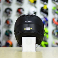 Mũ 3/4 Zeus 613B Đen Nhám FREESHIP