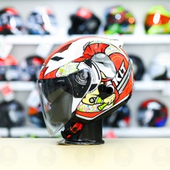 Nón 3/4 2 kính KLT VENOM CORSI Cam FREESHIP