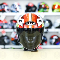 Nón 3/4 2 kính KLT VENOM CORSI Cam FREESHIP