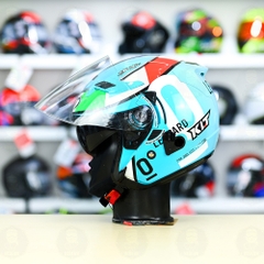 Nón 3/4 2 kính KLT VENOM LEOPARD FREESHIP