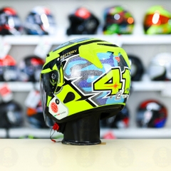 Nón 3/4 2 kính KLT VENOM No.41 LANNONE FREESHIP