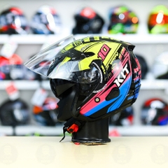 Nón 3/4 2 kính KLT VENOM THITIPONG FREESHIP