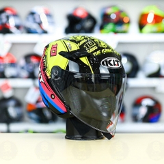 Nón 3/4 2 kính KLT VENOM THITIPONG FREESHIP