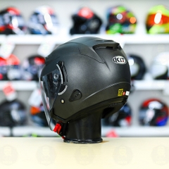 Nón 3/4 2 kính KLT VENOM Xám Nhám FREESHIP