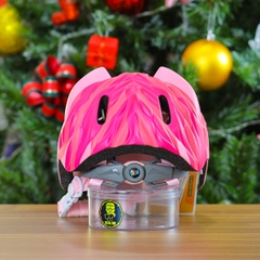 Nón Bảo Hiểm Cho Bé KIDS Unicorn 3D Siêu Cute Màu Hồng