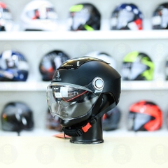 Nón 1/2 Falcon BEE Đen Nhám FREESHIP