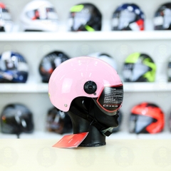 Nón 1/2 Falcon F09 Hồng Bóng FREESHIP