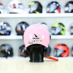 Nón 1/2 Falcon F09 Hồng Bóng FREESHIP