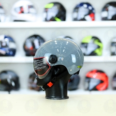 Nón 1/2 Falcon F09 Xi Măng Bóng FREESHIP