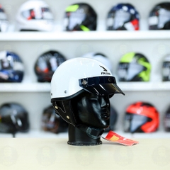 Nón 1/2 Falcon F10 Trắng Bóng FREESHIP