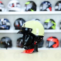 Nón 1/2 Falcon F10 Vàng Bóng FREESHIP