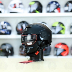 Nón 1/2 Falcon F19 Đen Nhám FREESHIP