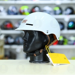 Nón POC CREATION P20 FREESHIP - Trắng Nâu