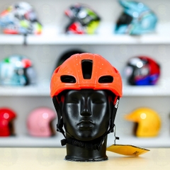 Nón POC Evo Freesize FREESHIP -  Cam Đỏ Bóng