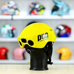 Nón POC Evo Freesize FREESHIP - Xanh Neon Bóng