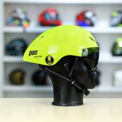 Nón POC Falcon FREESHIP - Xanh Neon Bóng