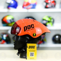 Nón POC P01 FREESHIP - Cam Đỏ
