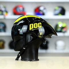 Nón POC P01 FREESHIP - Đen Vàng Bóng