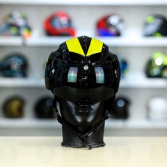 Nón POC P01 FREESHIP - Đen Vàng Bóng