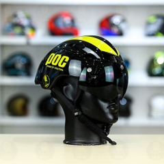 Nón POC P01 FREESHIP - Đen Vàng Bóng