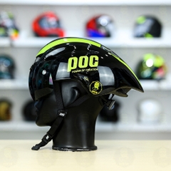 Nón POC P01 FREESHIP - Đen Xanh Lá Bóng