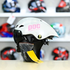 Nón POC P01 FREESHIP - Trắng POC Hồng Bóng