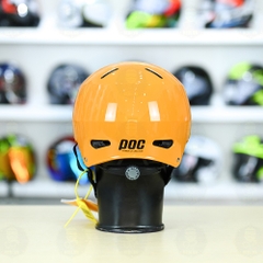 Nón Bảo Hiểm POC P05 Freesize FREESHIP -  Cam Nhạt