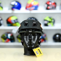 Nón POC P18 2022 FREESHIP - Đen Cam Nhám