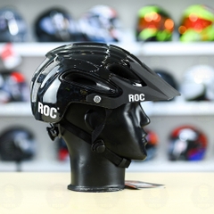 Nón ROC R15 FREESHIP - Đen Bóng
