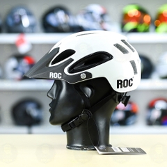 Nón ROC R15 FREESHIP - Trắng Bóng