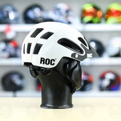 Nón ROC R15 FREESHIP - Trắng Bóng
