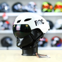 Nón ROC R16 FREESHIP - Trắng Bóng