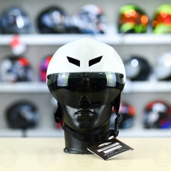 Nón ROC R18 FREESHIP - Trắng Bóng