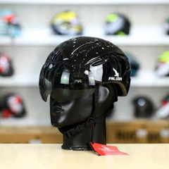 Nón Thể Thao POC Falcon City Đen Bóng FREESHIP