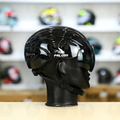 Nón Thể Thao POC Falcon City Đen Bóng FREESHIP