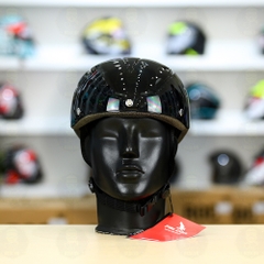 Nón Thể Thao POC Falcon City Đen Bóng FREESHIP